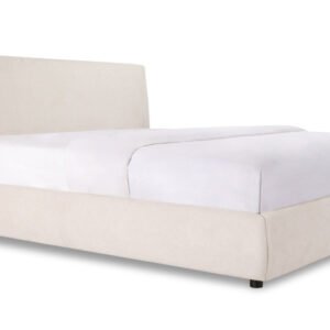 Haven Storage Bed Queen Latte