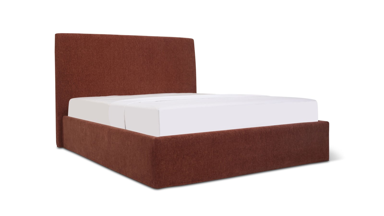 Wave Storage Bed Queen Toffee