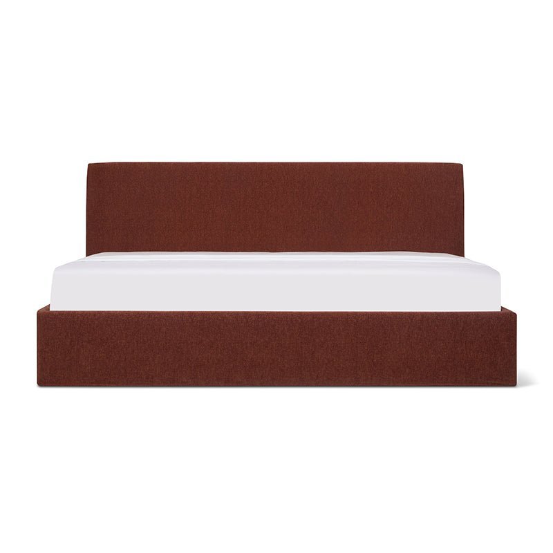 Wave Storage Bed Queen Toffee - Image 2