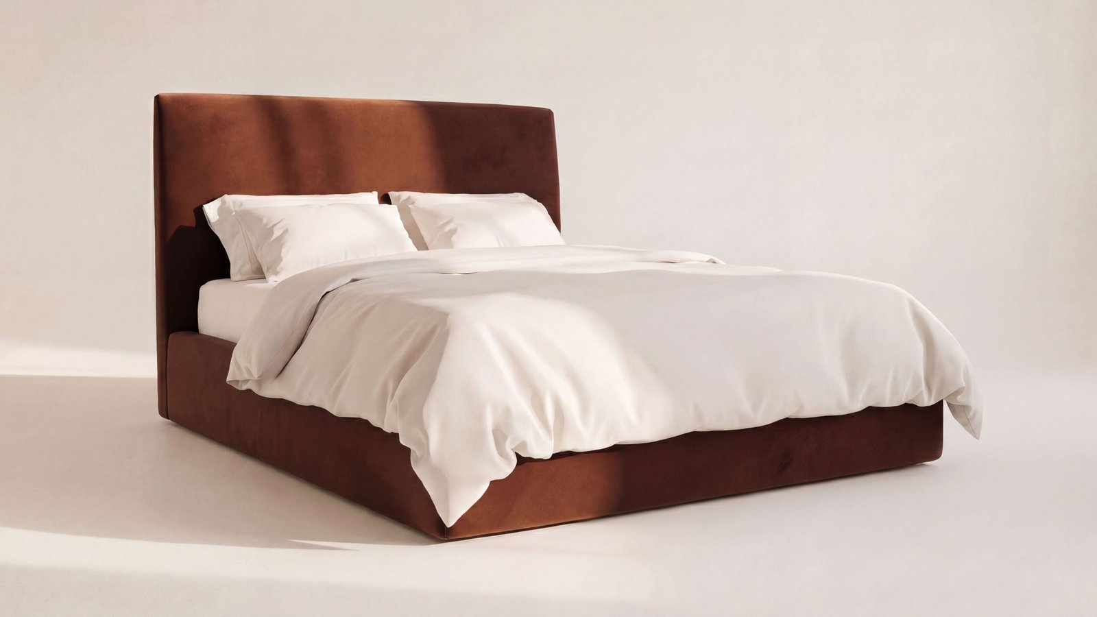 Wave Storage Bed Queen Toffee - Image 3